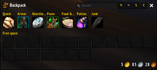 wow addon AdiBags — Pawn
