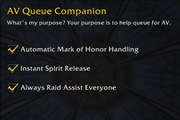 AV Queue Companion