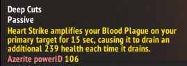 Azerite Trait Tooltips