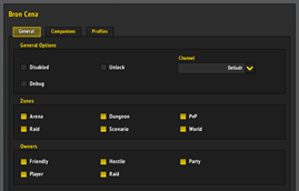 wow addon Bron Cena