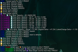 wow addon CDR Logger