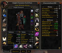 CharacterStatsTBC (Character Stats TBC)