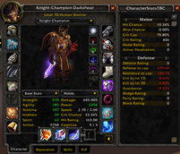 CharacterStatsTBC (Character Stats TBC)