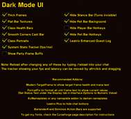 Dark Mode UI (Classic WoW)