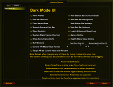 Dark Mode UI (Classic WoW)