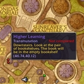 wow addon Handy Notes — Higher Learning