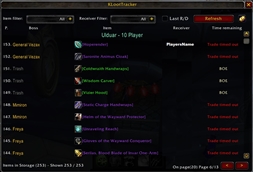 K Loot Tracker