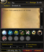 Masque Blizzard Inventory