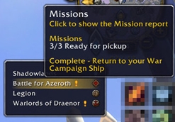 Mission Report Button Plus