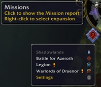 Mission Report Button Plus