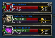 Pet Battle HUD Pet Battle HUD