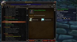 Profession Item Tooltip