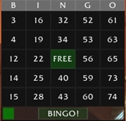Raid Bingo