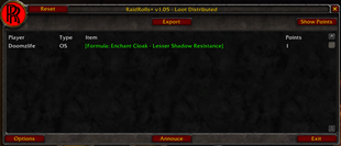 Raid Rolls + 1 Raid Rolls + 1