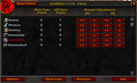 Raid Rolls + 1 Raid Rolls + 1