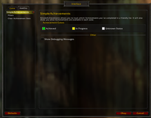 Simple Achievements