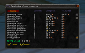 Total Value — TBC